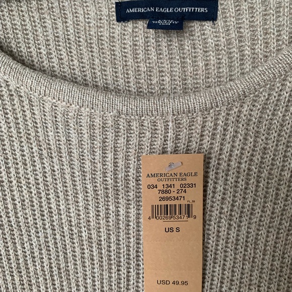 American Eagle Scoop Neck Sweater - Picture 3 of 4